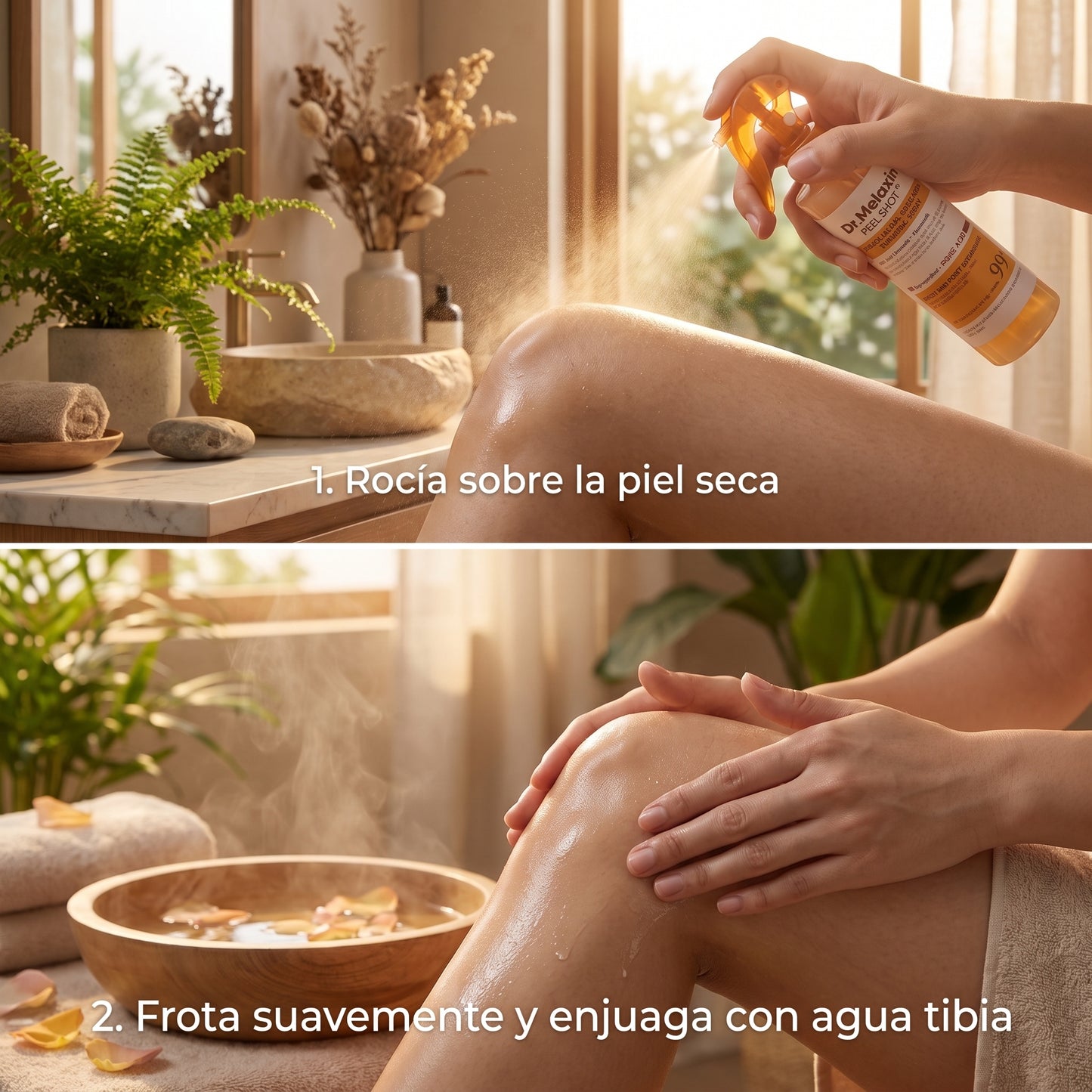 Dr. Melaxin Peel Shot — Ácido Kójico + Cúrcuma - Novax