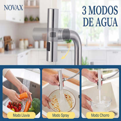 Grifo 360° con Ahorro de Agua 40%