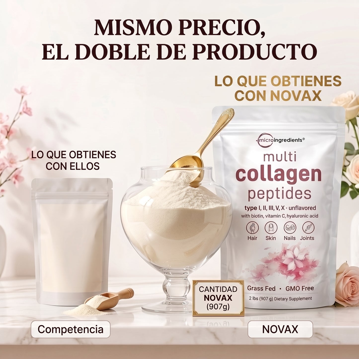Multi Collagen Peptides — Belleza Total