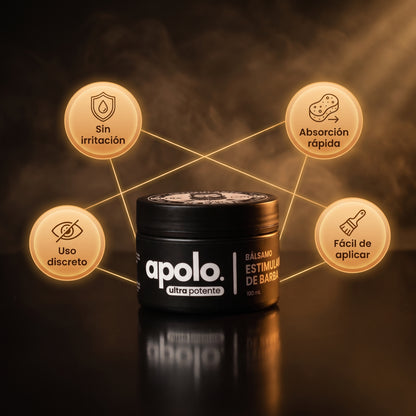Apolo Ultra — Estimulante de Barba