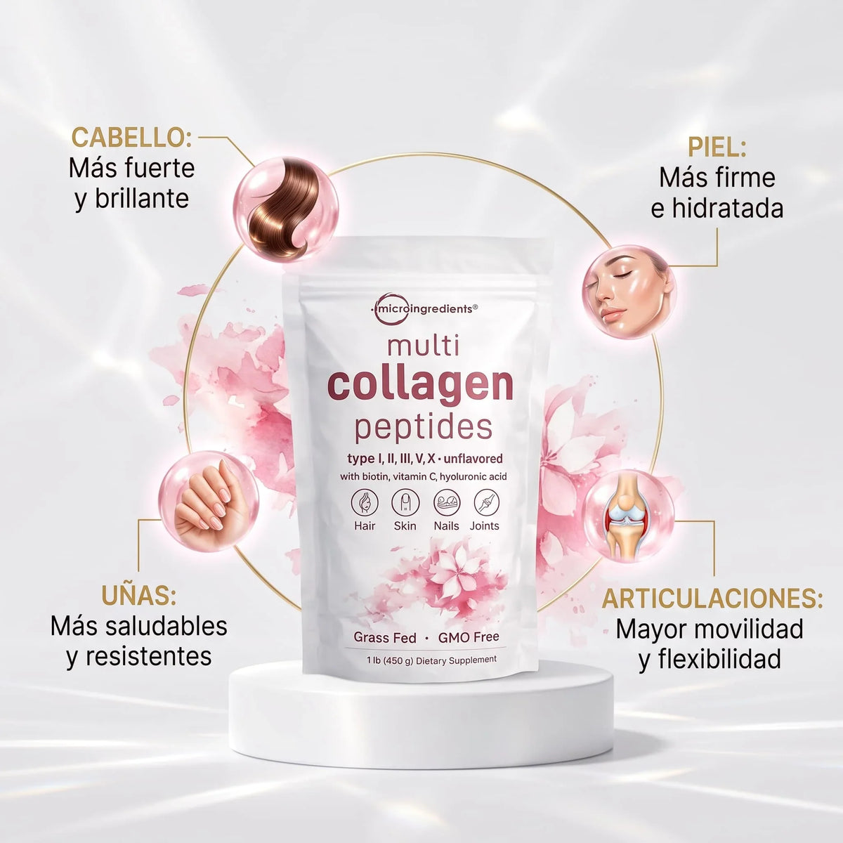Multi Collagen Peptides — Belleza Total - Novax