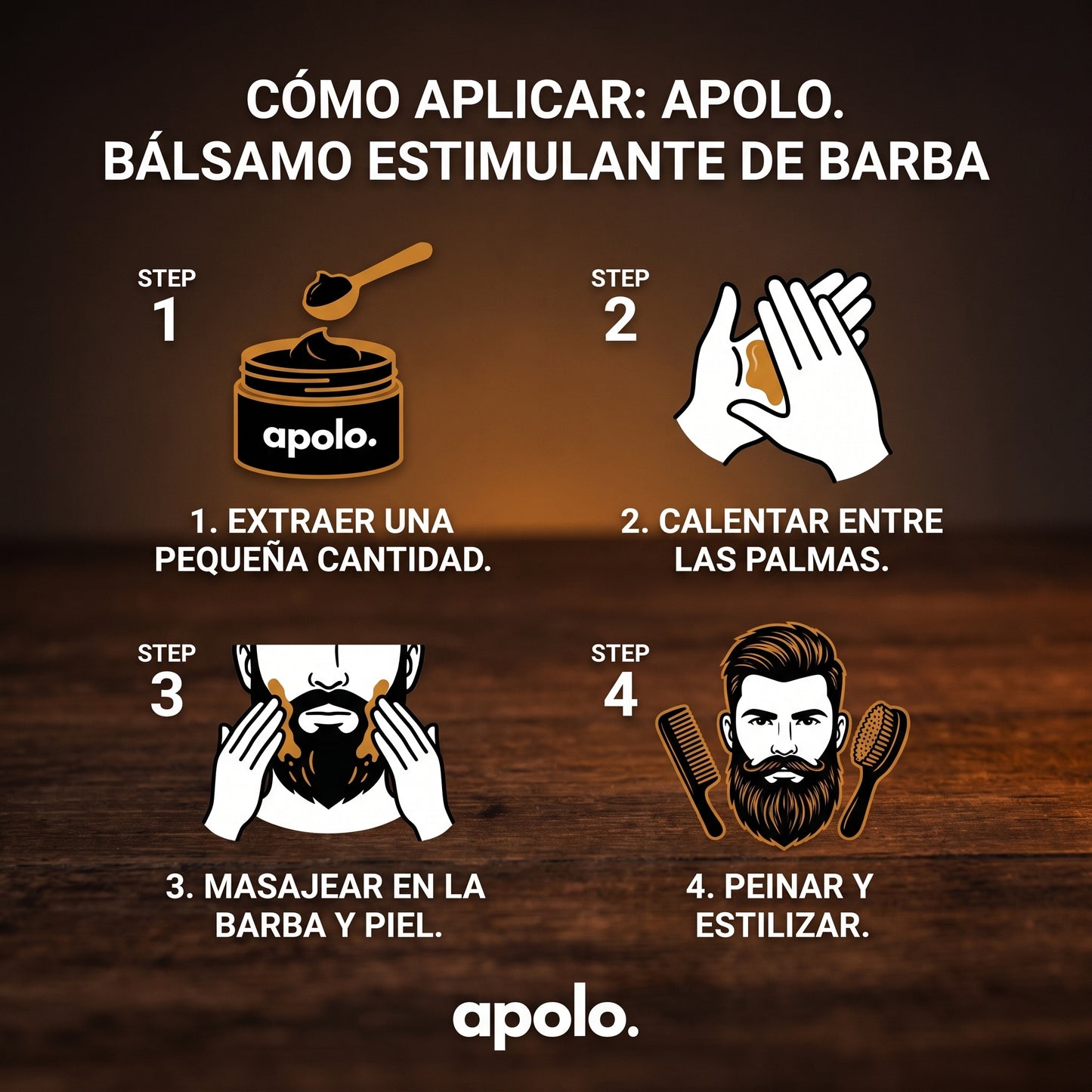 Apolo Ultra — Estimulante de Barba