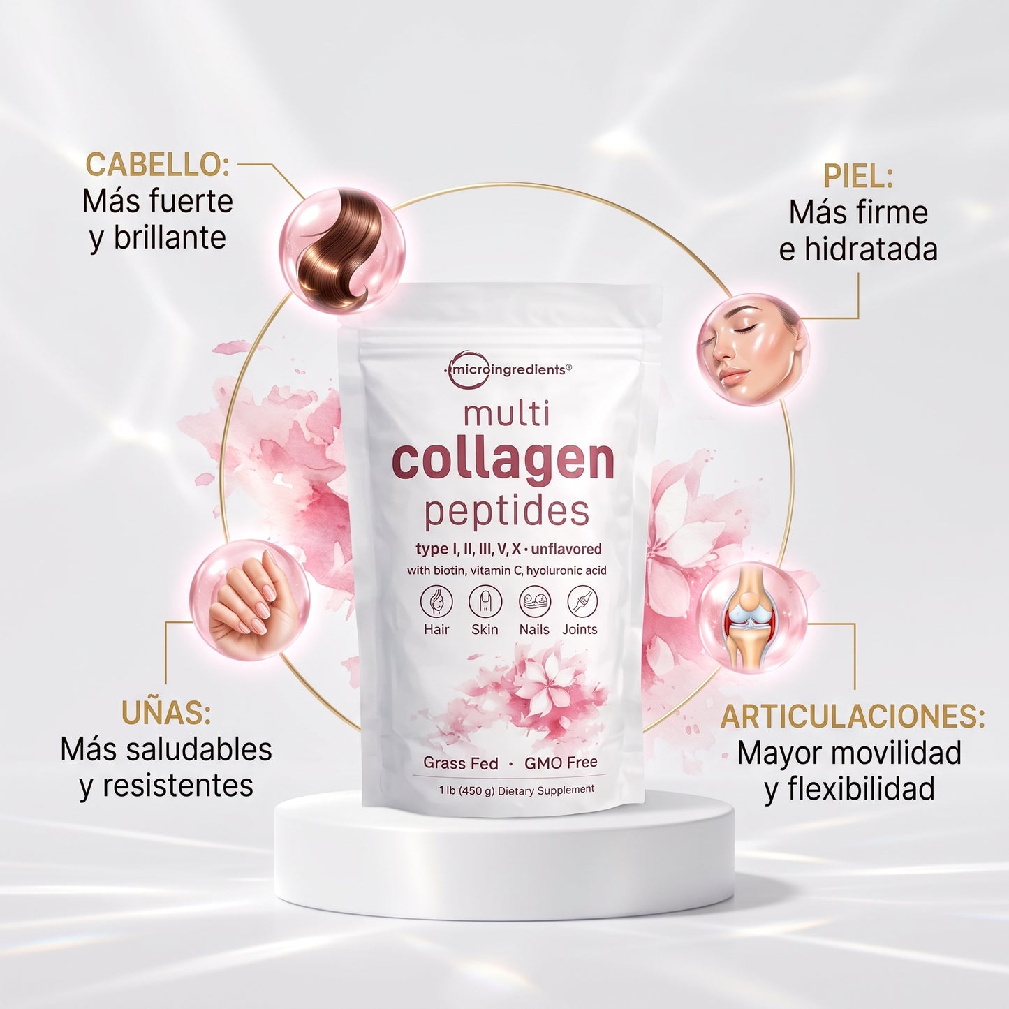 Multi Collagen Peptides — Belleza Total - Novax