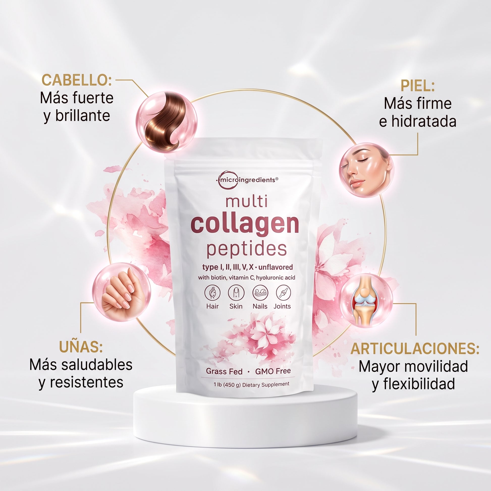 Multi Collagen Peptides — Belleza Total - Novax