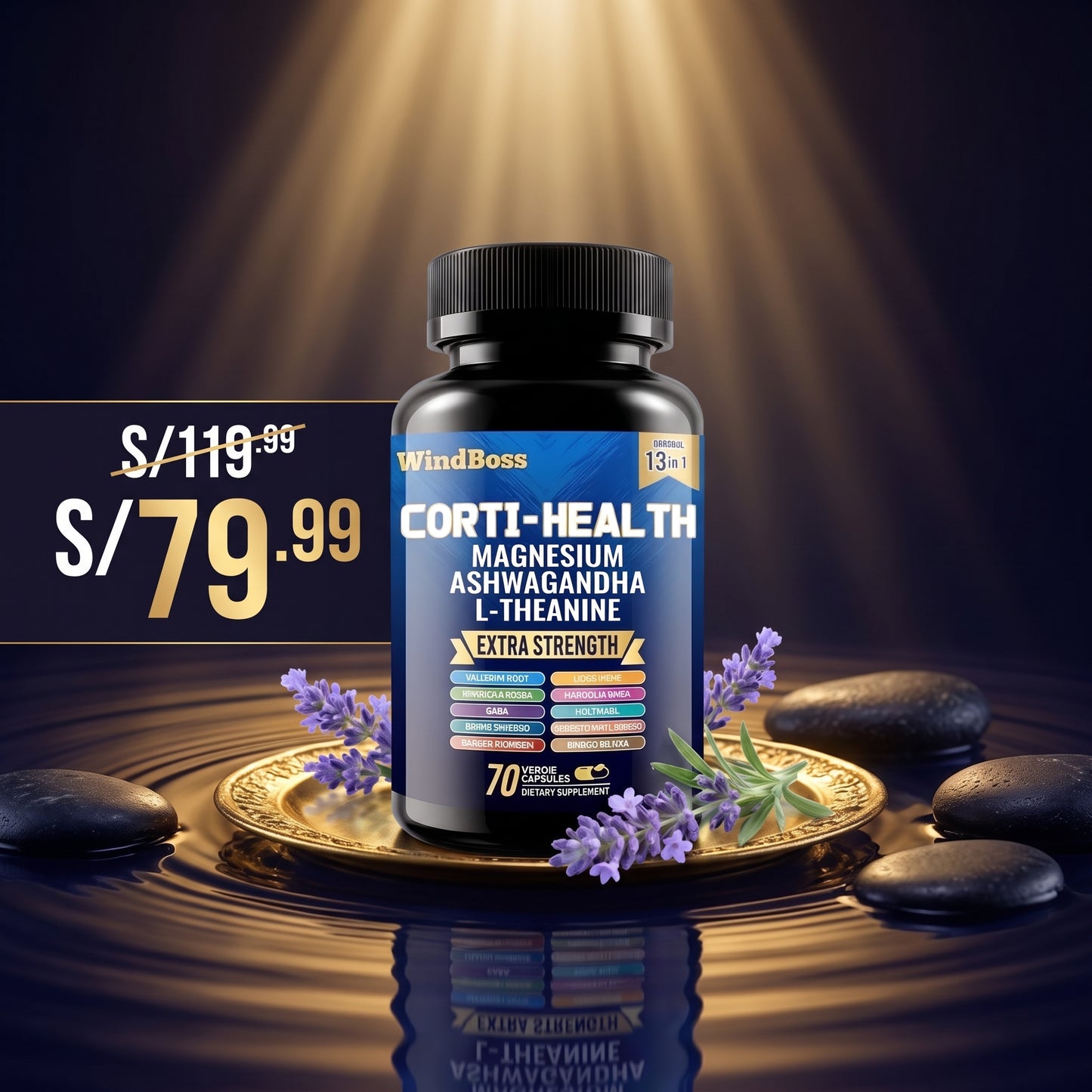 Corti-Health WindBoss – Control de Cortisol - Novax