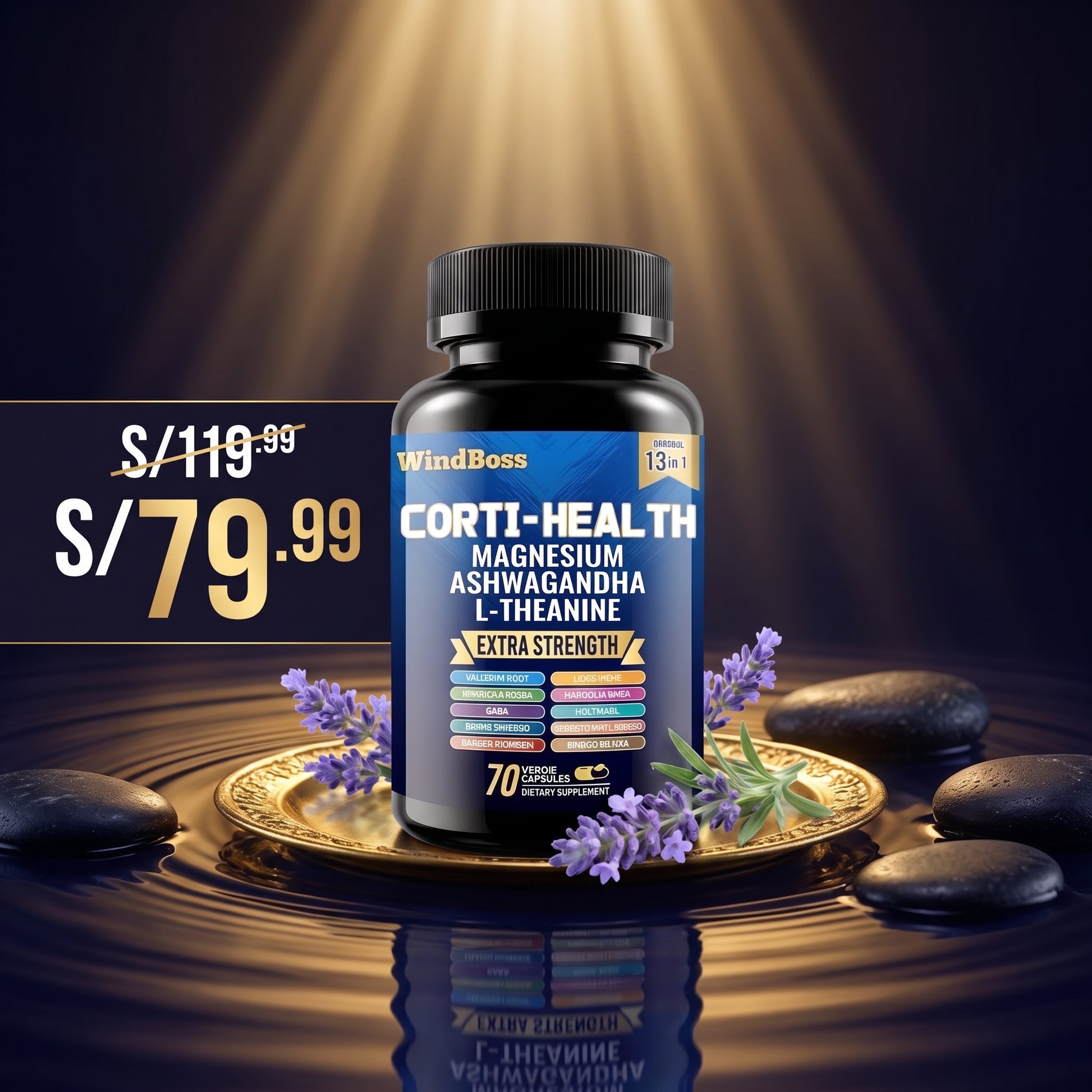 Corti-Health WindBoss – Control de Cortisol - Novax