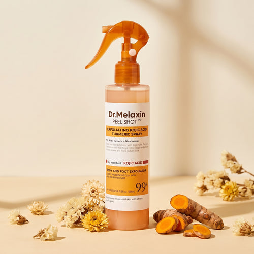 Dr. Melaxin Peel Shot — Ácido Kójico + Cúrcuma - Novax