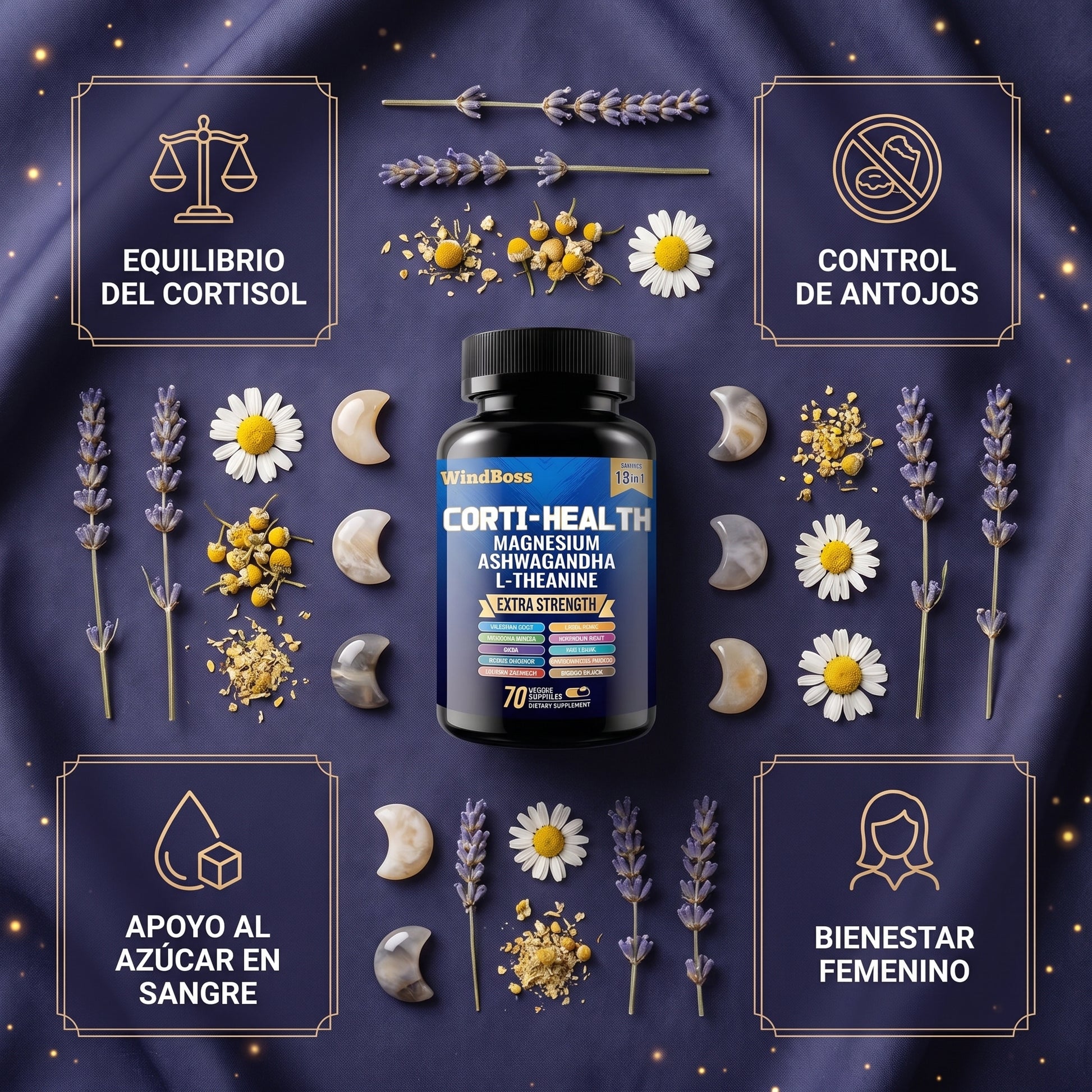 Corti-Health WindBoss – Control de Cortisol - Novax