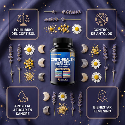 Corti-Health WindBoss – Control de Cortisol - Novax