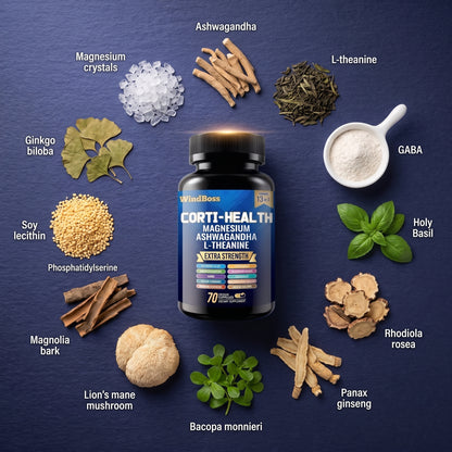 Corti-Health WindBoss – Control de Cortisol - Novax